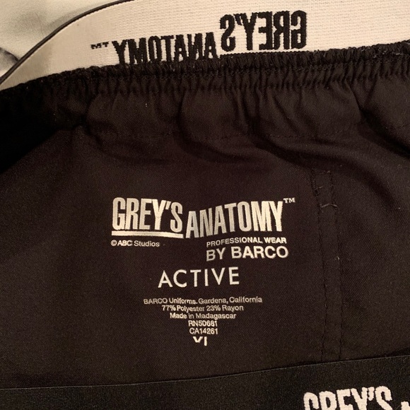 Greys Anatomy Women Scrub Pant by Barco (like new) - Picture 5 of 8